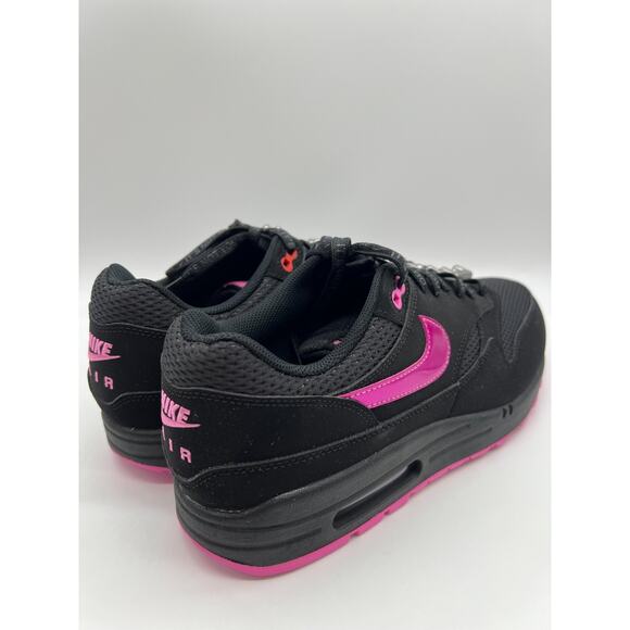 Nike Air Max 1 PRM Valentines Day Black Playfull Pink HV2302-001 Men Size 10.5. - Picture 7 of 12